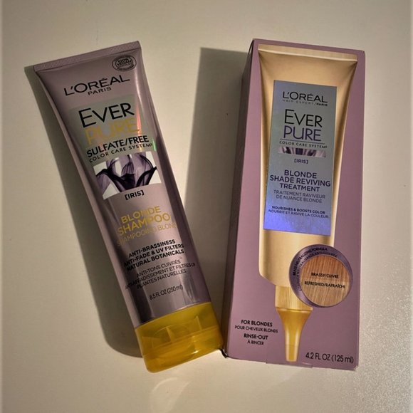 L' OREAL Everpure Blonde Shampoo and Treatment - Picture 1 of 1